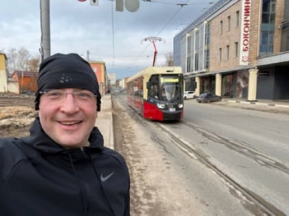 Глеб Никитин оценил весеннюю уборку Нижнего Новгорода на пробежке