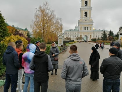 Воспитанники Арзамасской ВК ГУФСИН России по Нижегородской области побывали в  Серафимо-Дивеевском монастыре