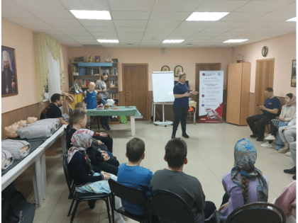 В Московском благочинии состоялось занятие по оказанию первой медицинской помощи пострадавшим