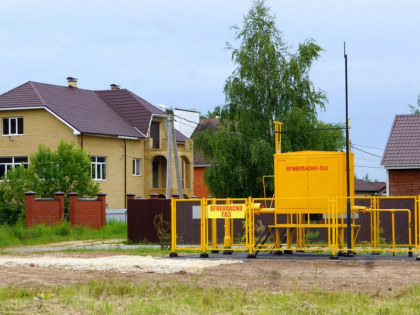 В селе Каменки Богородского округа введен в эксплуатацию газопровод