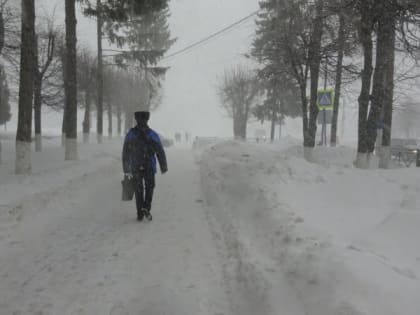 Метель и похолодание ждут нижегородцев 4 января