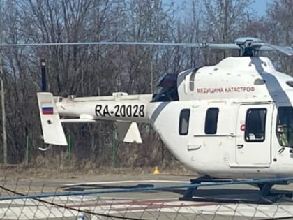 Еще одного пострадавшего в ДТП в Чувашии доставили в Нижний Новгород санавиацией