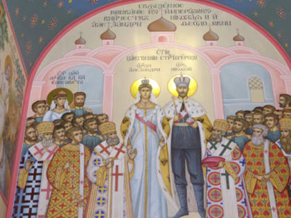 В праздник Обрезания Господня митрополит Георгий совершил Божественную литургию в саровском храме в честь святых Царственных страстотерпцев