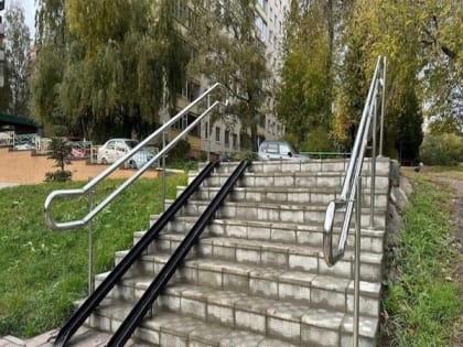 Лестницы оборудовали пандусами по просьбам жителей Нижнего Новгорода