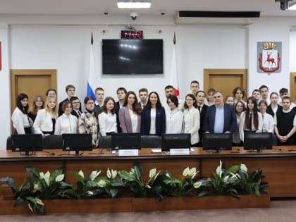 Татьяна Дружинина встретилась с&nbsp;руководством и&nbsp;старшеклассниками школы №160 Ленинского района Нижнего Новгорода