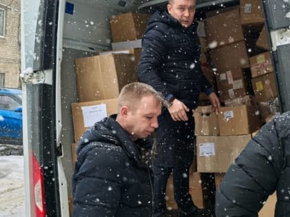 Новую партию гуманитарной помощи для участников СВО отправила администрация Приокского района
