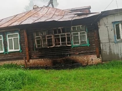 Сельский дом культуры сгорел в Сосновском районе Нижегородской области