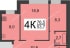 4-к квартира, 80 м², 4/9 эт.