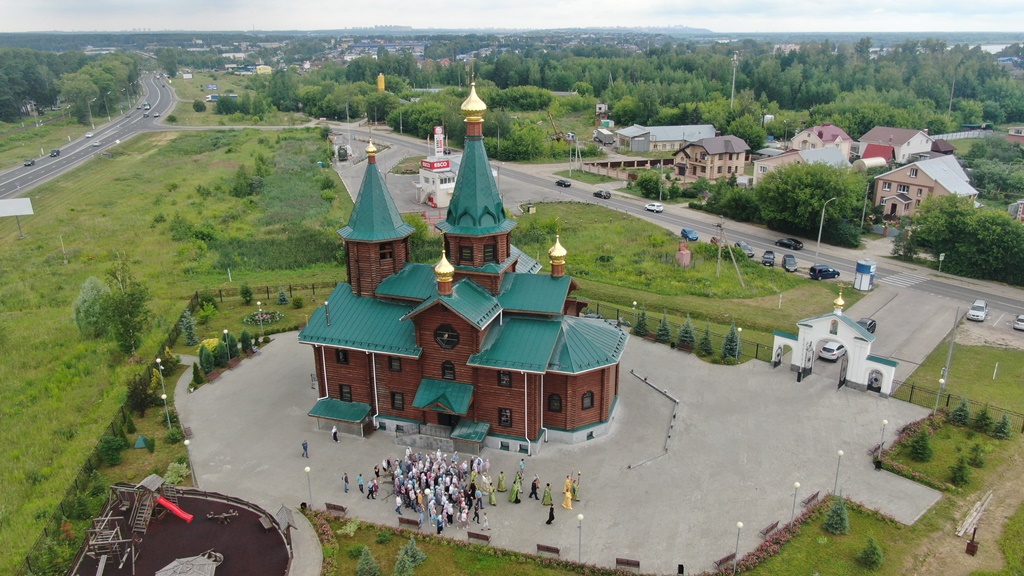 Церковь Сергия Радонежского в Новгороде