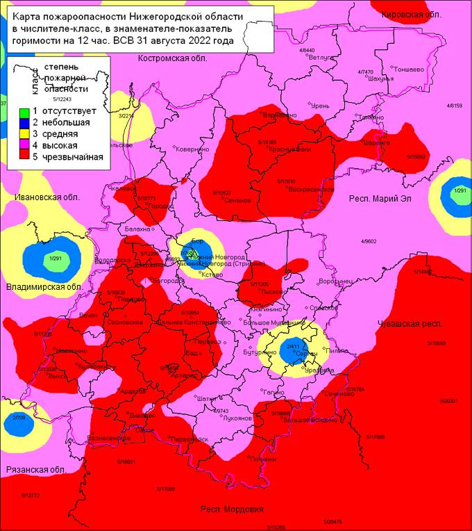 Карта пожароопасности в беларуси