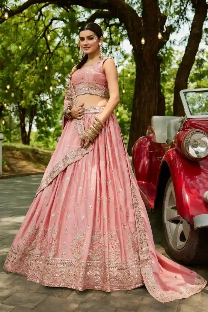 Zarqa Velvet Dream Lehenga