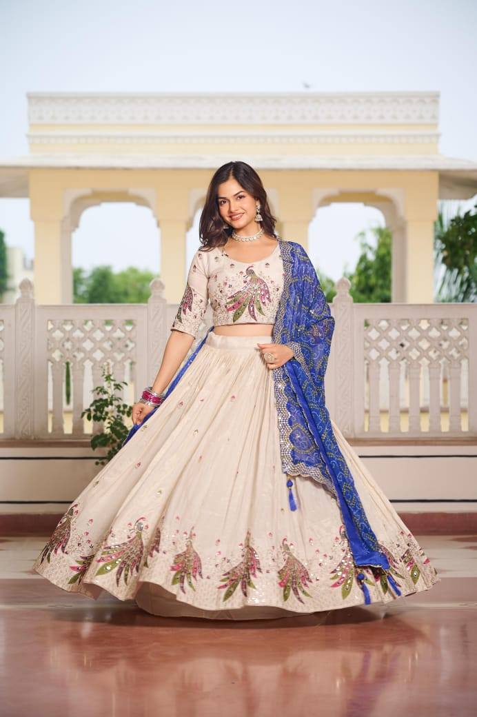 Sundari Blossom Lehenga