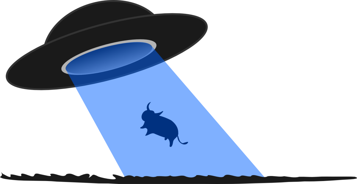 UFO, flying saucer, cattle mutilation, abduction, cow