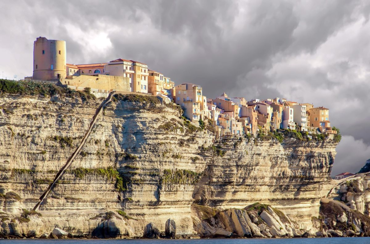 Windmill in Bonifacio, Corsica