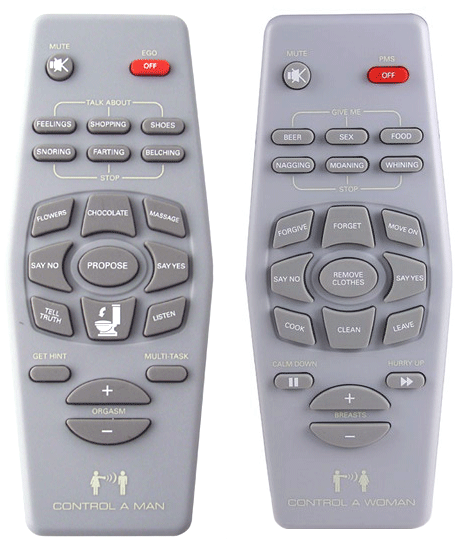 Remote control men and women