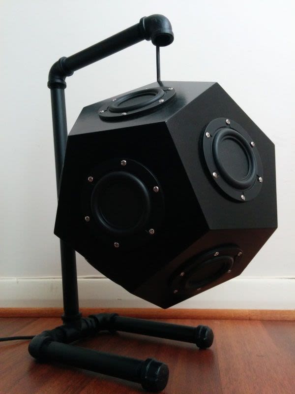 Quasar: Dodecahedron speaker by JVC