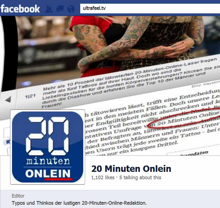 20 Minuten Onlein Online