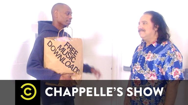 David Chappelle and Ron Jeremy - internet porn video screenshot