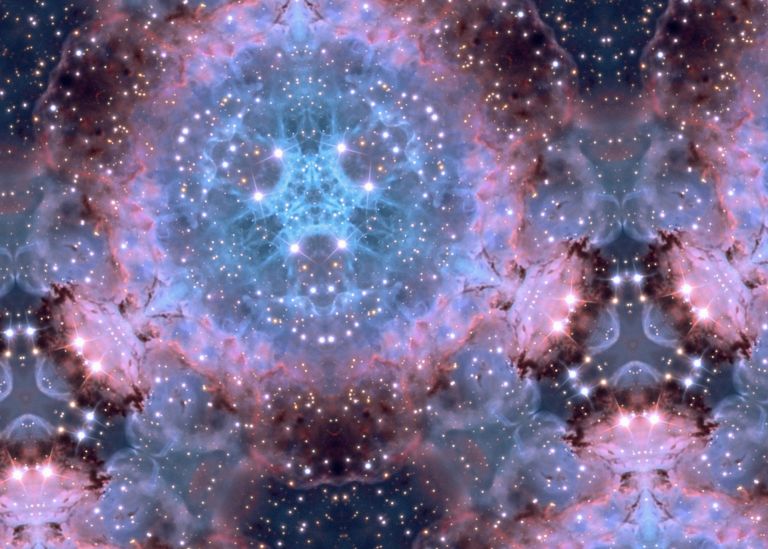 Universe, creation, fractal, sacred, geometry, visionary, psychedelic, art