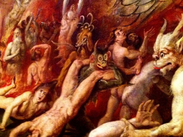 Fun party in hell (Museo de Bellas Artes de Sevilla)