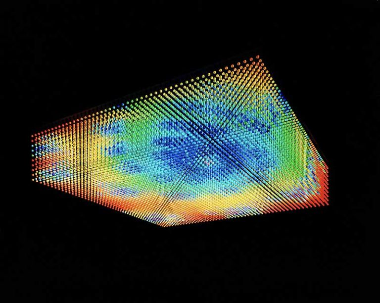Light Art Installation 'Nova' - ETH Zürich - Main Station - Switzerland