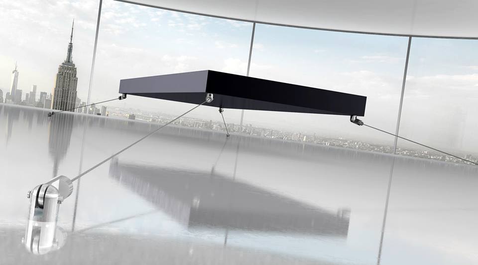 Freely floating magnetic bed by Janjaap Ruijssenaars