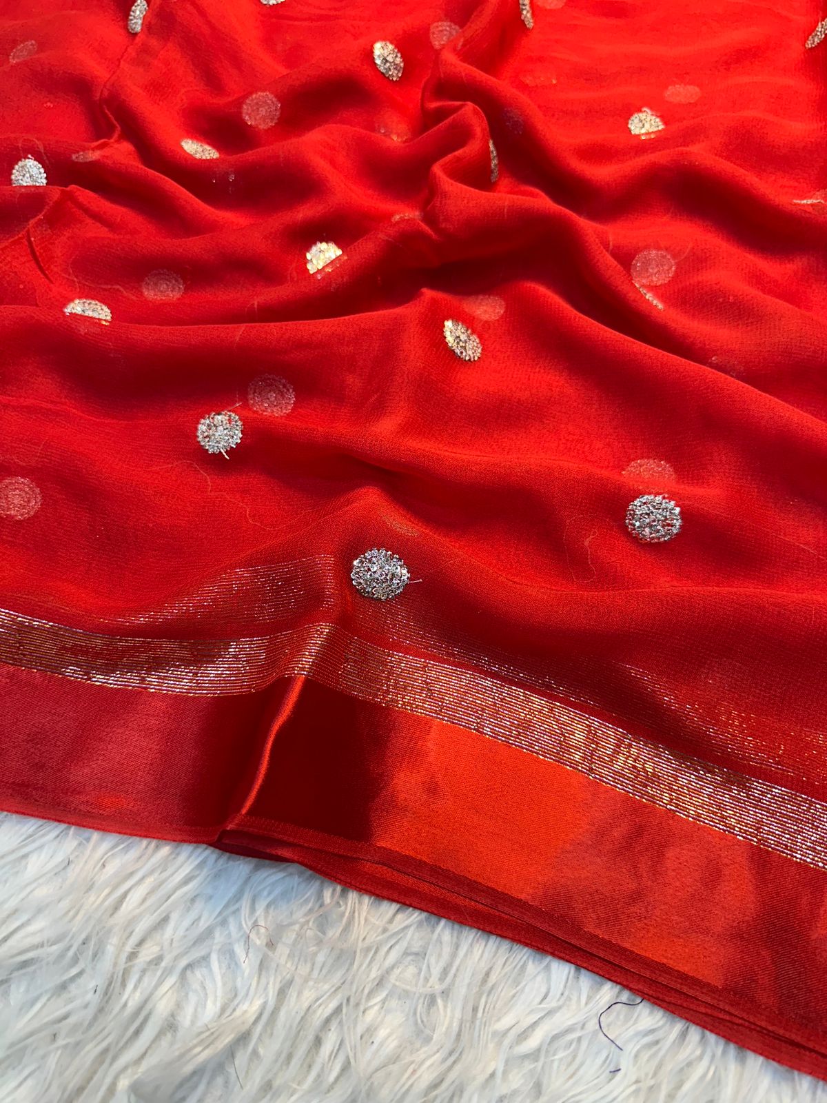 Viscose Georgette sarees