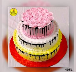 3 Tier cake Loji cake