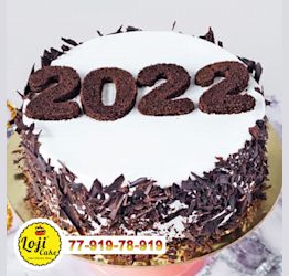 New Year Black Forest Cake Loji cake