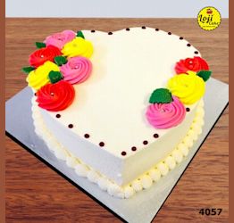 Colorful Flowery Loji cake