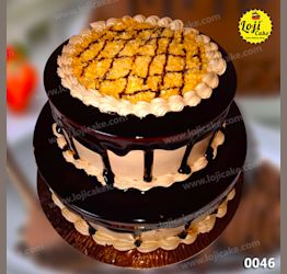 Nova 2 Tier Cake Loji cake