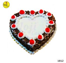 Choco Heart Cake Loji cake