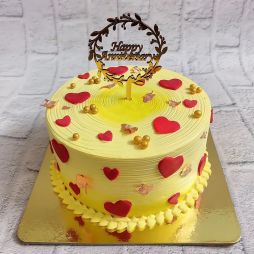 Love Anniversary Cake Lojicake