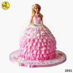 Beautiful Doll Cake Lojicake