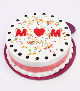 Happy Birth Day Mom Cake Loji cake