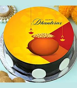 Happy Dhanteras Loji cake