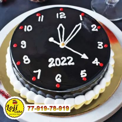 New Year 2022 Cake | New Year 2022 Cake Suratgarh Rajasthan - Loji Cake