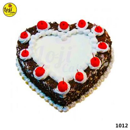 Choco Heart Cake | Choco Heart Cake Suratgarh Rajasthan - Loji Cake