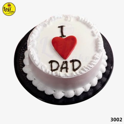 Dad Love Cake | Dad Love Cake Suratgarh Rajasthan - Loji Cake