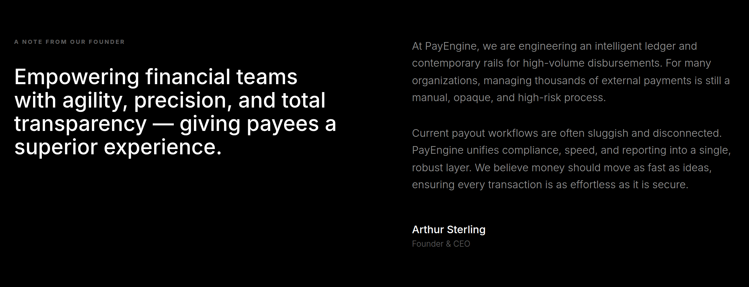 PayEngine About preview