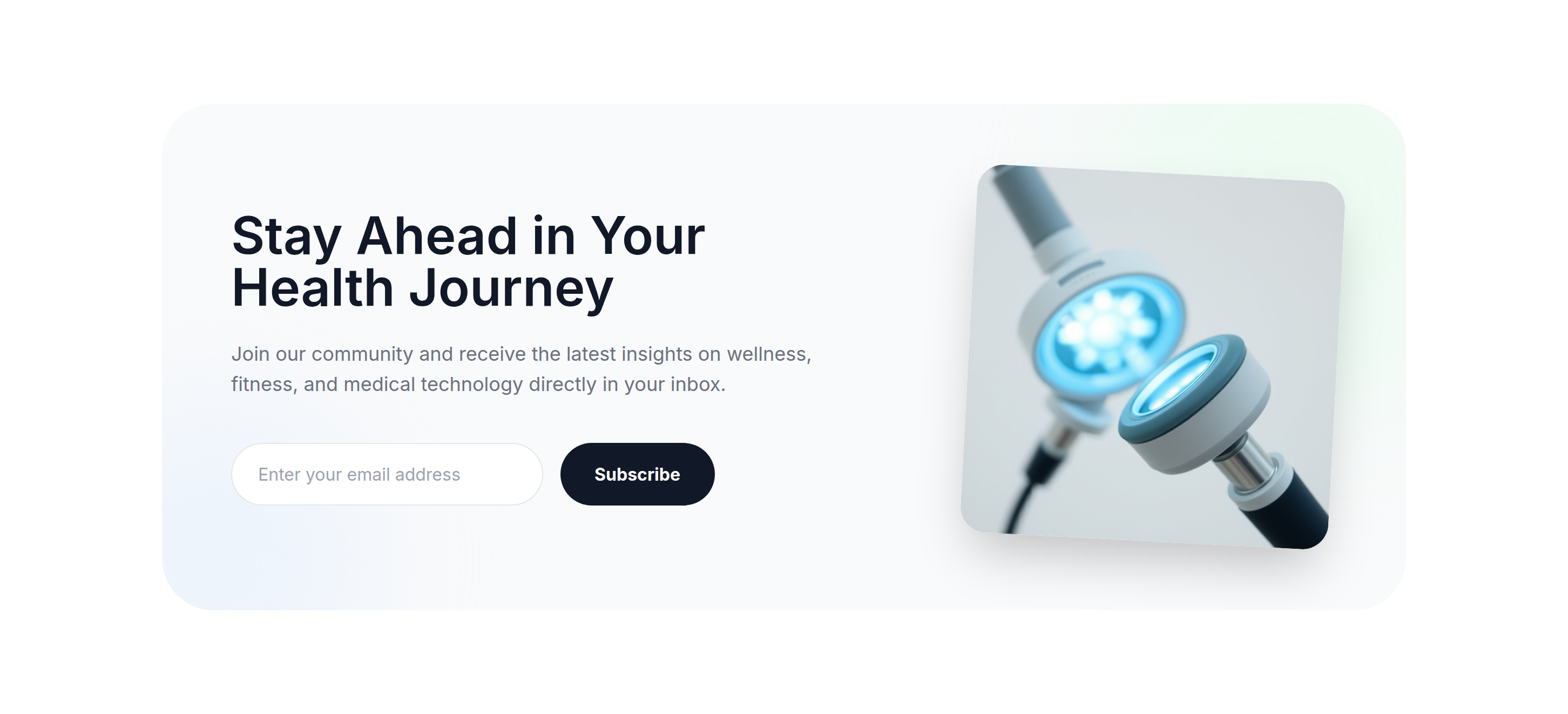 Physiotech Call to action preview