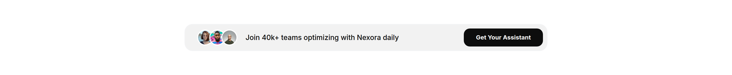Nexora Call to action preview