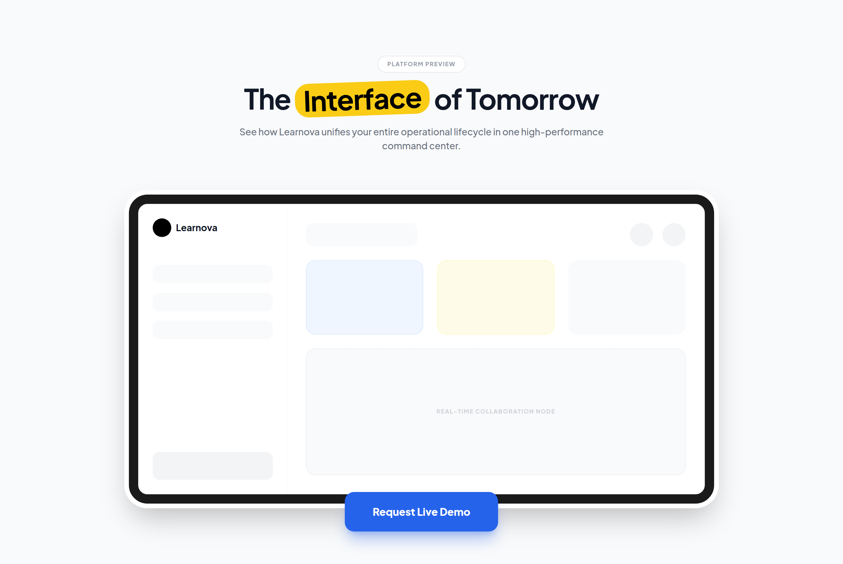 Learnova Demo preview