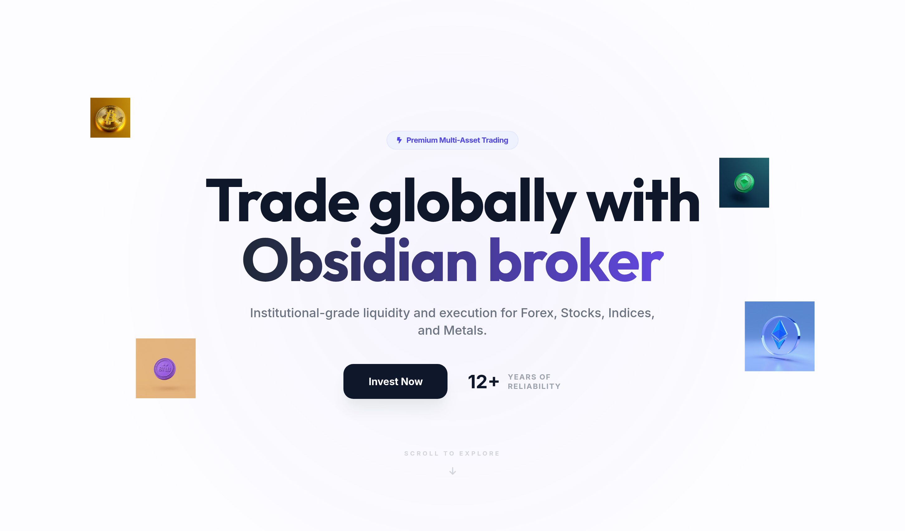 Obsidian Markets Hero preview