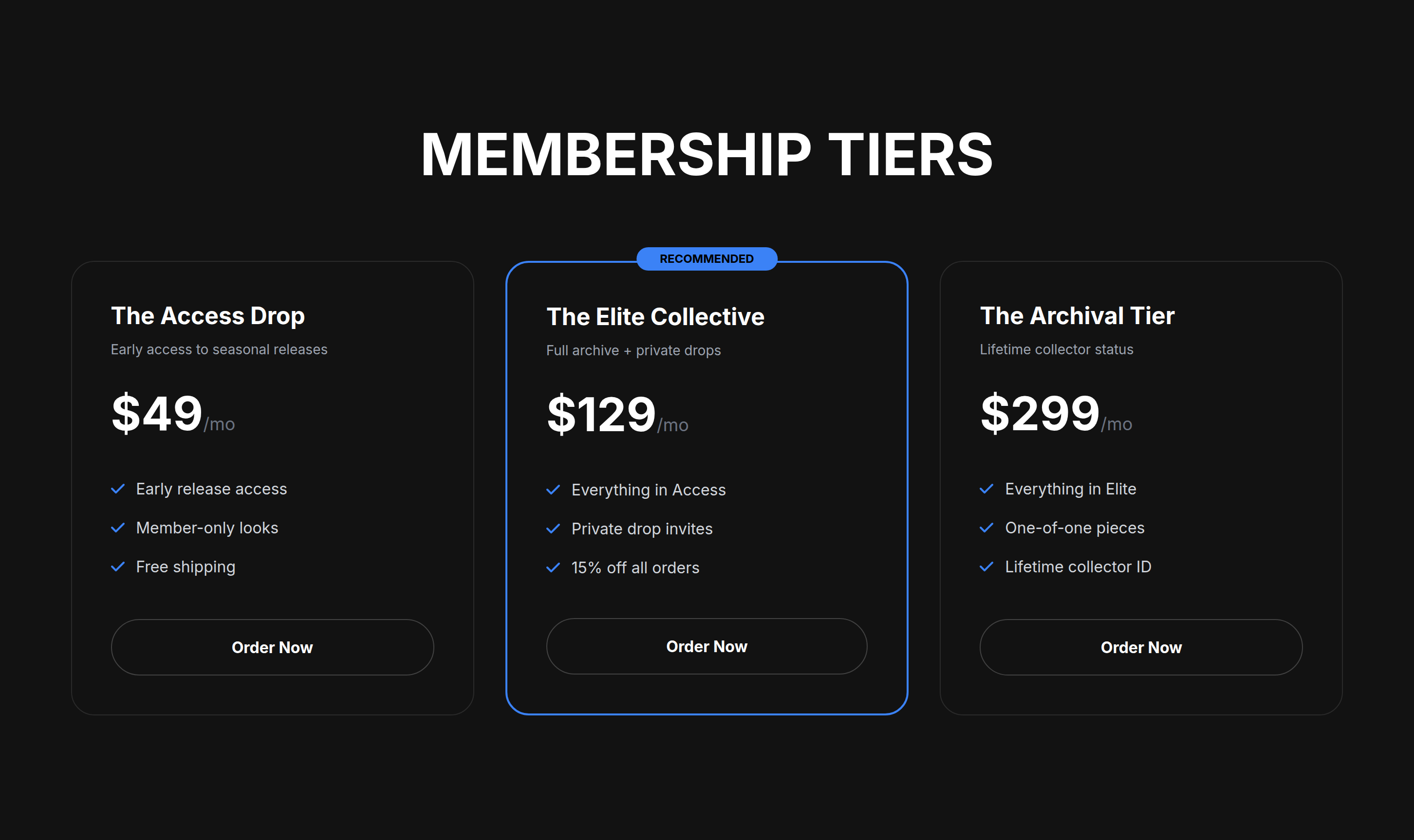 Fashora Pricing preview