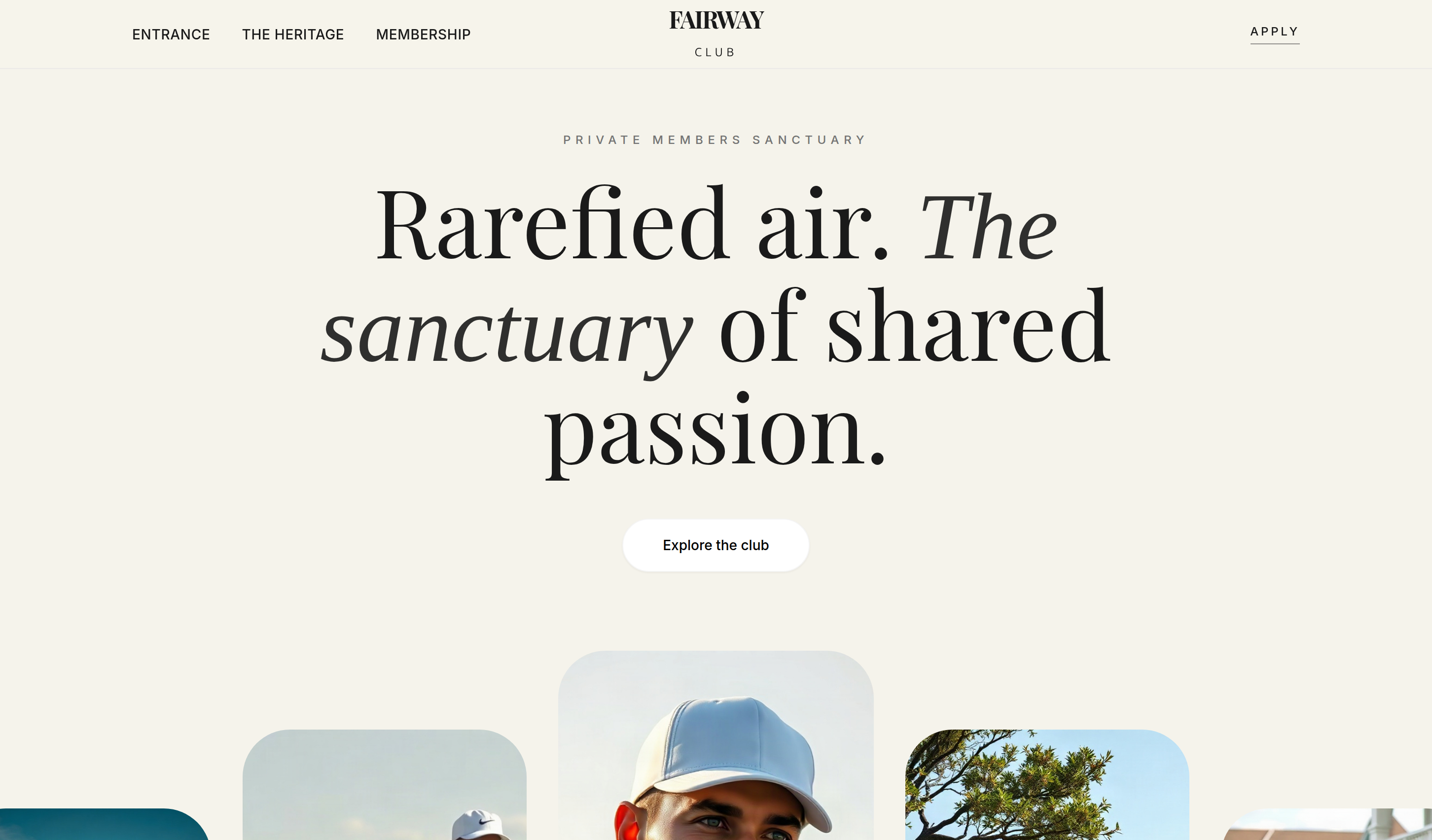 The Fairway Club screenshot