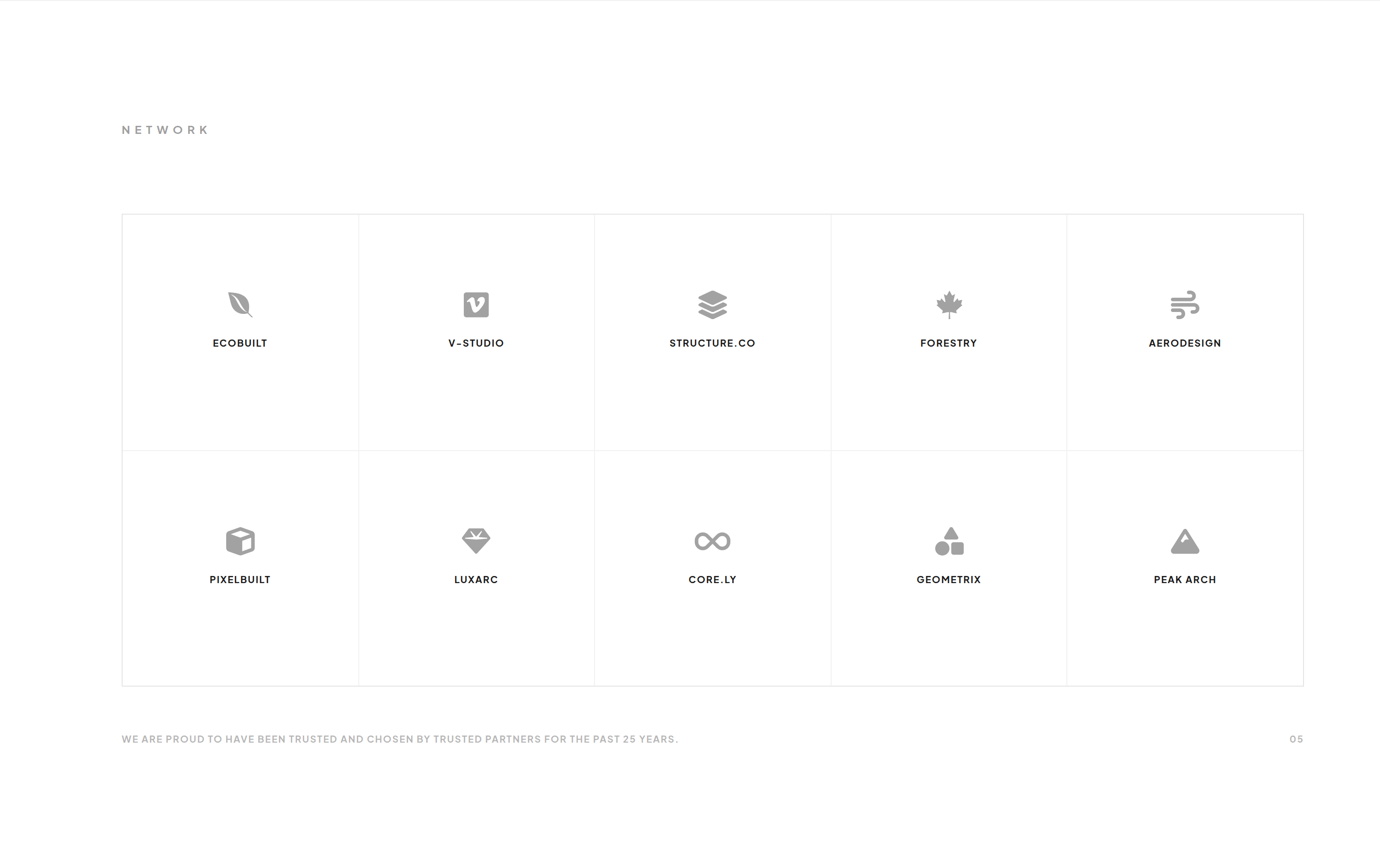 Arborline Clients preview