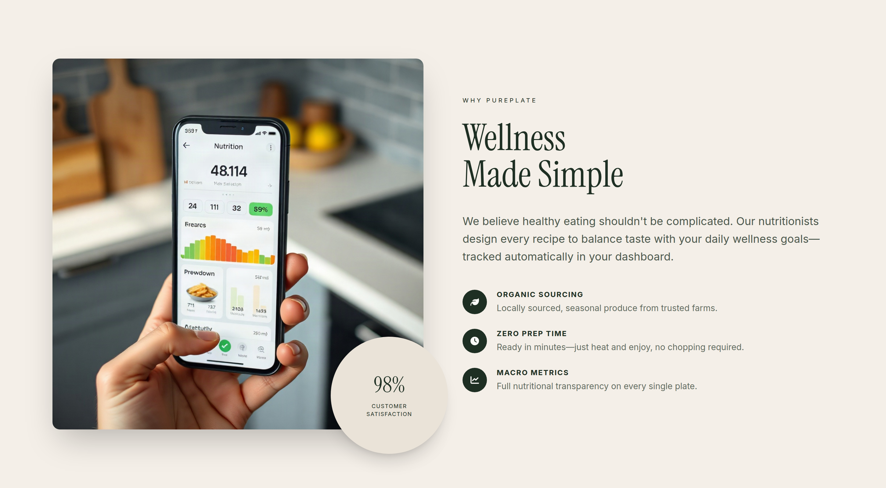 PurePlate Features preview
