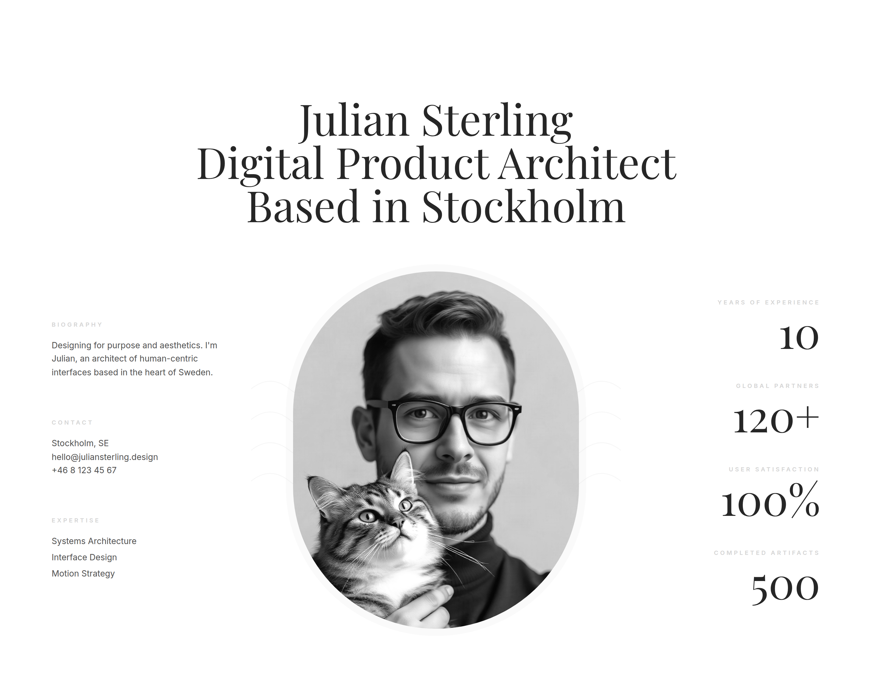 Julian Sterling Hero preview