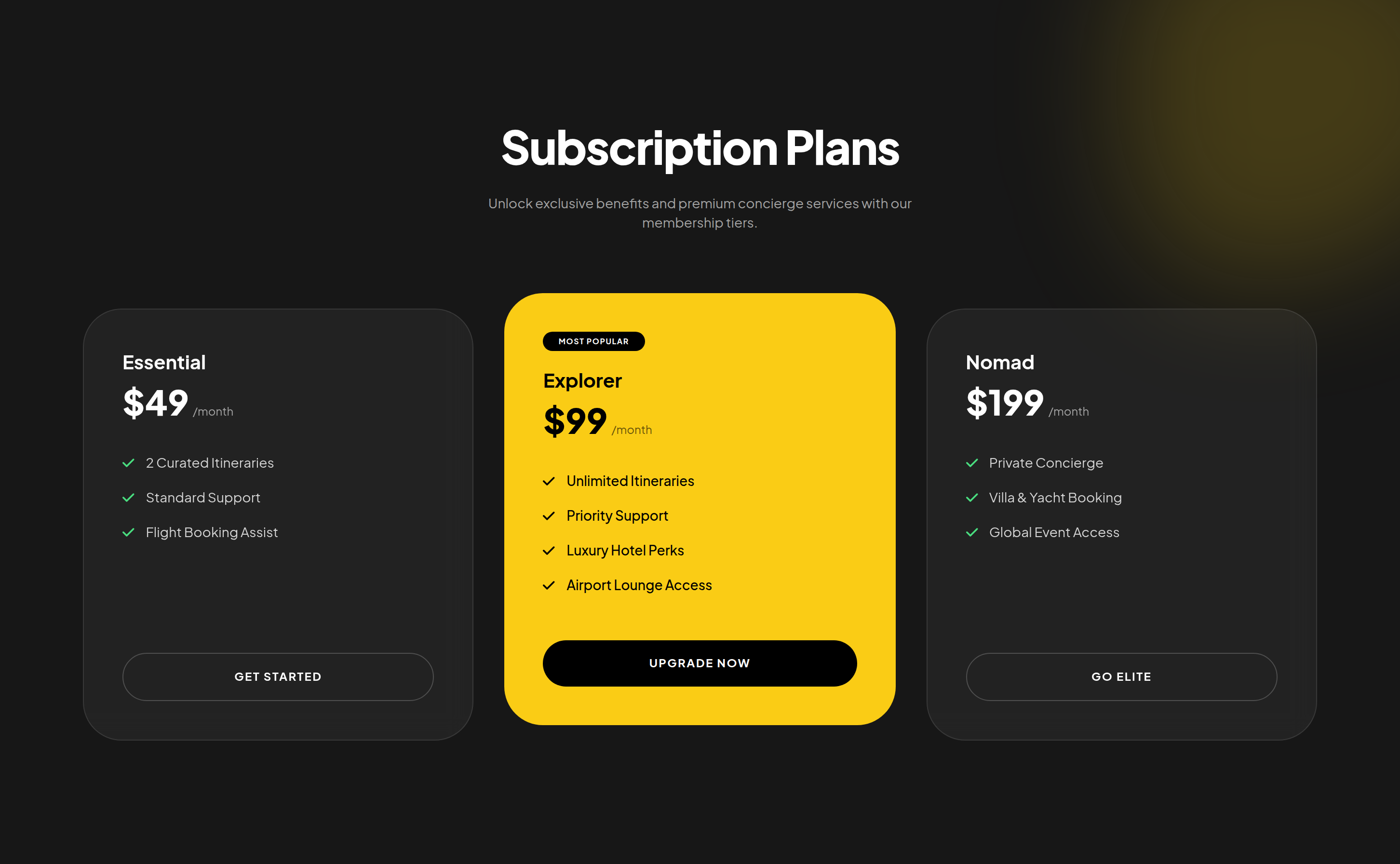 Voyio Pricing preview